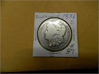 1886o Morgan Silver Dollar - Smooth