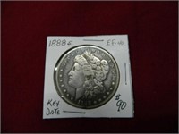 1888s Morgan Silver Dollar - Ef-40 Key Date
