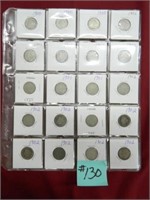 (40) Liberty Head Nickels (3) 1900, (8) 01,