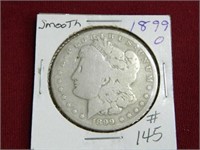 1899o Morgan Silver Dollar - Smooth