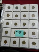 (270) Lincoln Cents 1950 to 1958