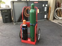 Oxygen/ Acetylene Torch Set w/ Cart