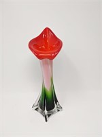 Blown Glass Flower Vase