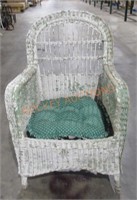 Old Wicker Chair;