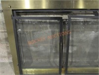 Fireplace Enclosure With Glass Doors And Screens;