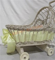 Wickertype Doll Carriage;