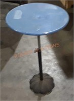 Adjustable Round Metal Table