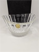 Clear Crystal Bowl Frosted Bottom