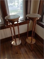 Pair Plant Stands
