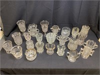 Large Lot of Vintage Glass "Spooners"