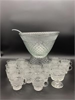 Wexford Punch Bowl Set w/18 cups