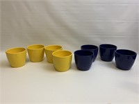 Lot of 8 German Planters/Cups