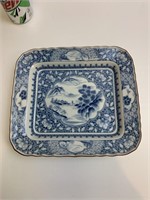 Blue & White Platter