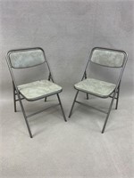 Pair of Samsonite Folding Chairs