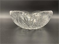 Cut Glass Pinwheel Bowl