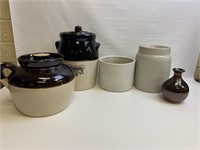 5 Pieces Assorted Pottery