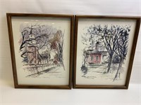 Pair of Williamsburg Prints