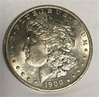 1900 O Morgan Silver Dollar - A. U.