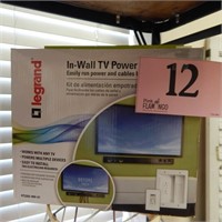 "IN WALL TV POWER KIT" BY LEGRAND