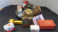 ASSORTED OLD GENERAL STORE & AUTOMOTIVE FINDS