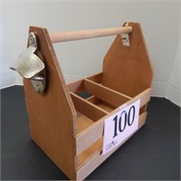 DRINK CADDY WITH BOTTLE OPENER