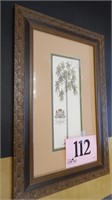 FRAMED & MATTED TREE PRINT "THE PRINCE OF HEFSE"