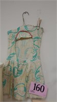 MID CENTURY LITTLE DRESS CLOTHESPIN BAG 20 IN