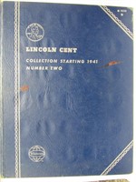 1941-1973 Lincoln Penny Collection in Book,