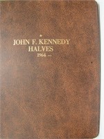 1964 US Kennedy Halves Book, including 3 Susan B.