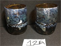 SIGNED PAIR OF BEAUTIFUL CUPS (12A)