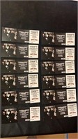 Collection of 12 Trapt Unused Rusty Spur Show