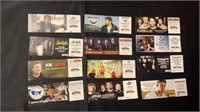 Collection of 12 Unused Rusty Spur Show Tickets