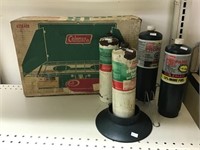Coleman Fuel Cans, Camp Stove Empty Box