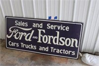 Ford & Fordson Sign 28" x 60"