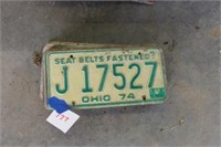 1970s License Plates