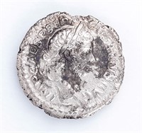 Coin Roman Empire Geta Denarius 209-212 A.D.