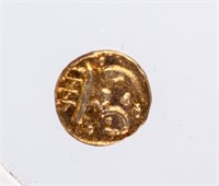 Coin 1793 Ancient Mysore Gold Fanam 7MM