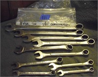 10 pc. Socket Wrenches (15/16 missing)