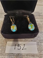 Beautiful Multicolored Stone Earrings