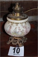 Converted Oil Lamp 12"