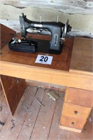 Sewing Machine Table w/ Rotary Machine by