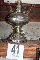 B&H Converted Oil Lamp 12"