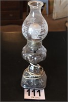 Converted Oil Lamp 19"