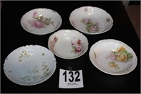 Five Porcelain Bowls