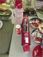 COKE CUP DESPINSER AND CUPS