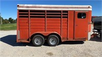 1995 Kiefer horse trailer