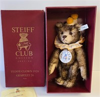 Steiff Club Edition 1993 Teddy Bear Clown 1928