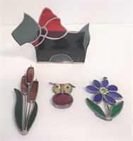 Stained Glass Ornaments & Napkin Holder