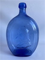 19th C Washington Taylor historical flask.