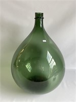 Large Antique blown art glass bottle.